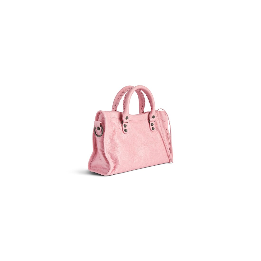 Balenciaga Le City Small Bag Pink Woman Material Lambskin