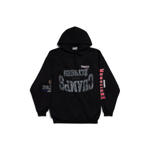  overlayer political campaign hoodie中号版型连帽卫衣