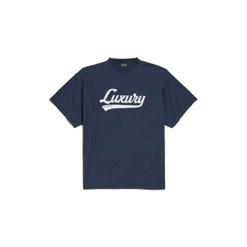 luxury script oversized t-shirt