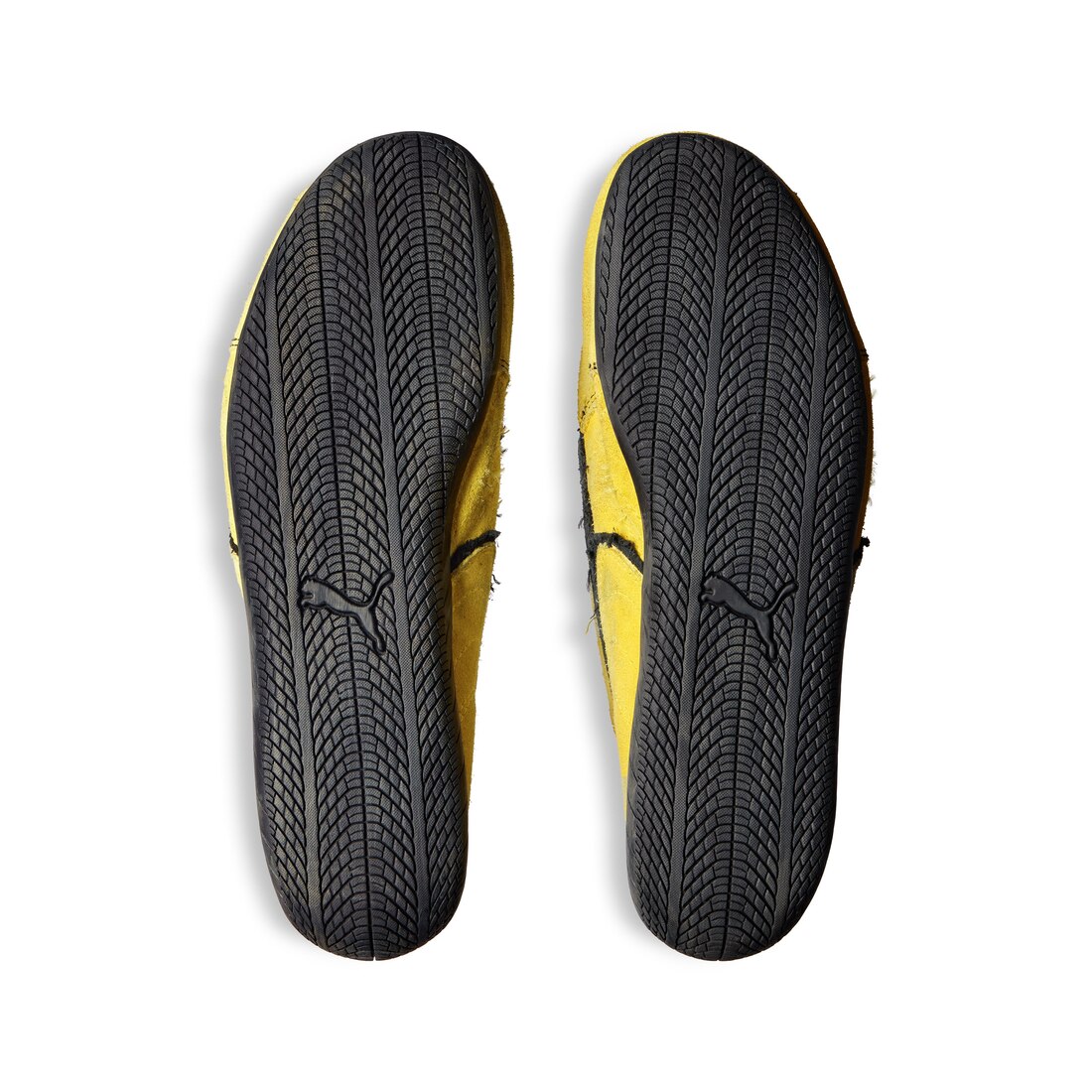 Speedcat Suede Balenciaga in Yellow/black | Balenciaga US