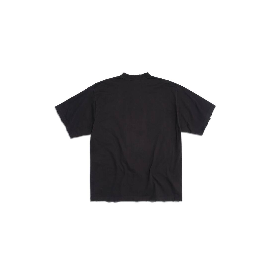 To My Love T-shirt Medium Fit in Black | Balenciaga US