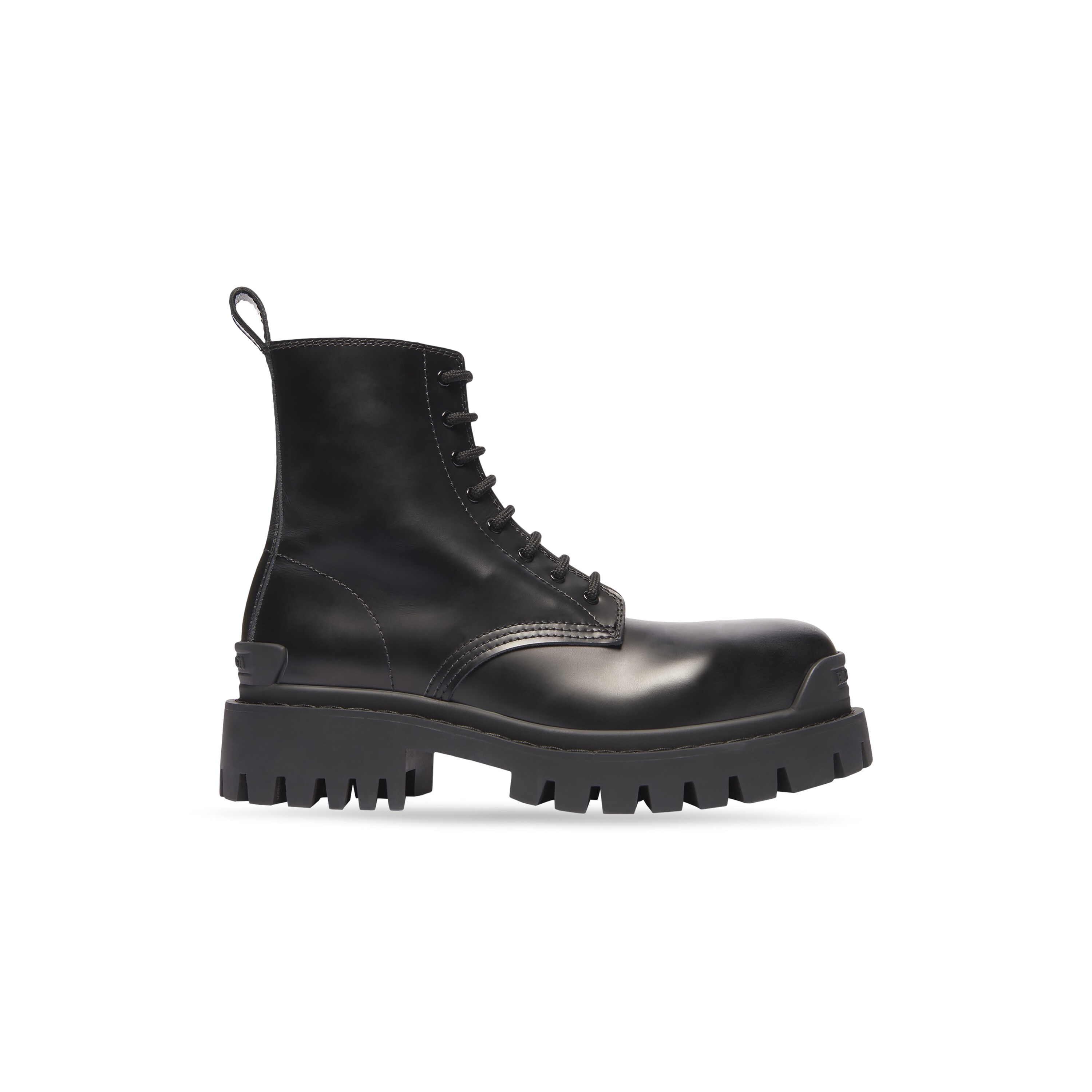 Women's Strike Lace-up in Black | Balenciaga US