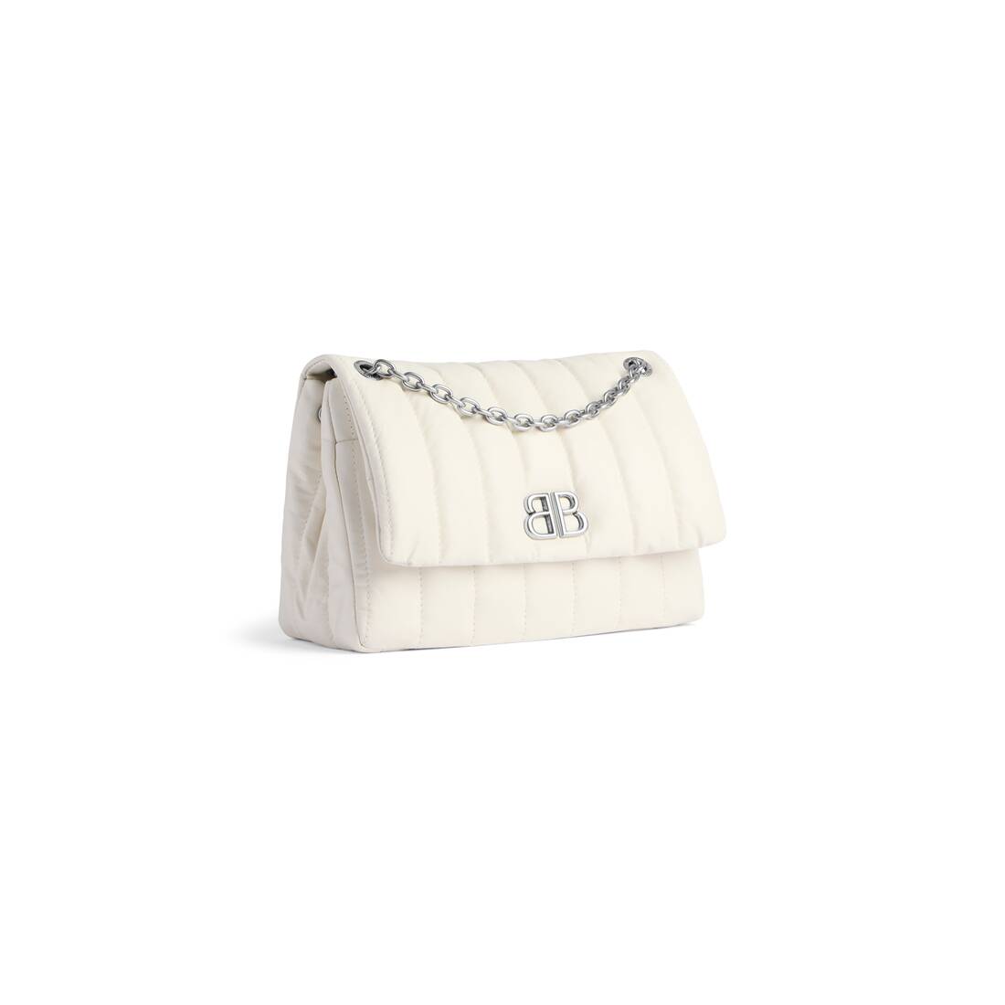 Women's Monaco Mini Bag Quilted in White