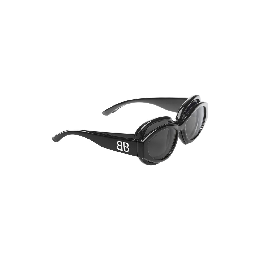 【関税&送料込】Balenciaga Black Acetate Superbusy Sunglasse Superbusy Round Sunglasses in Black | Balenciaga US