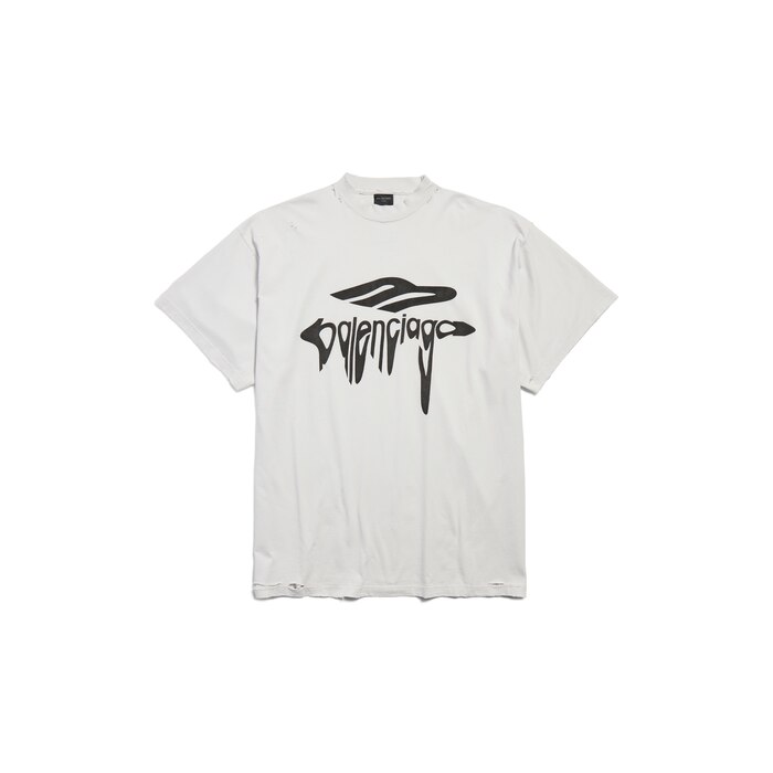 3b liquefied t-shirt oversized