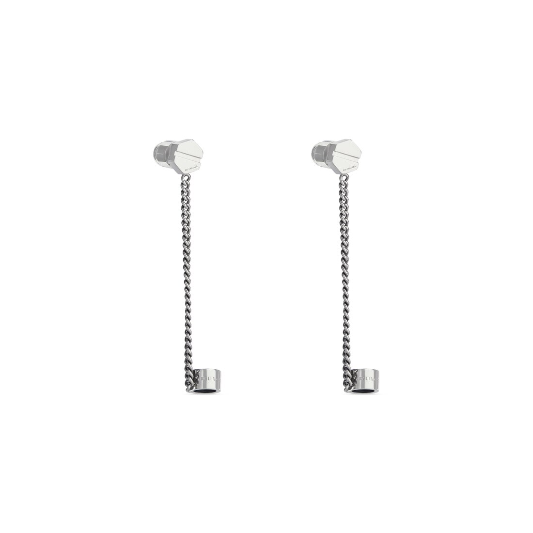 balenciaga screw earrings