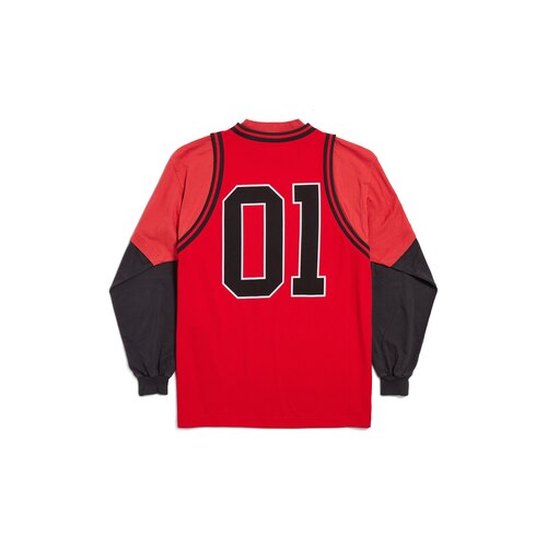 basketball series - layered long sleeve t-shirt