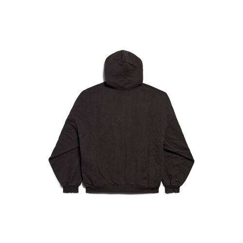 balenciaga boxing hoodie large fit