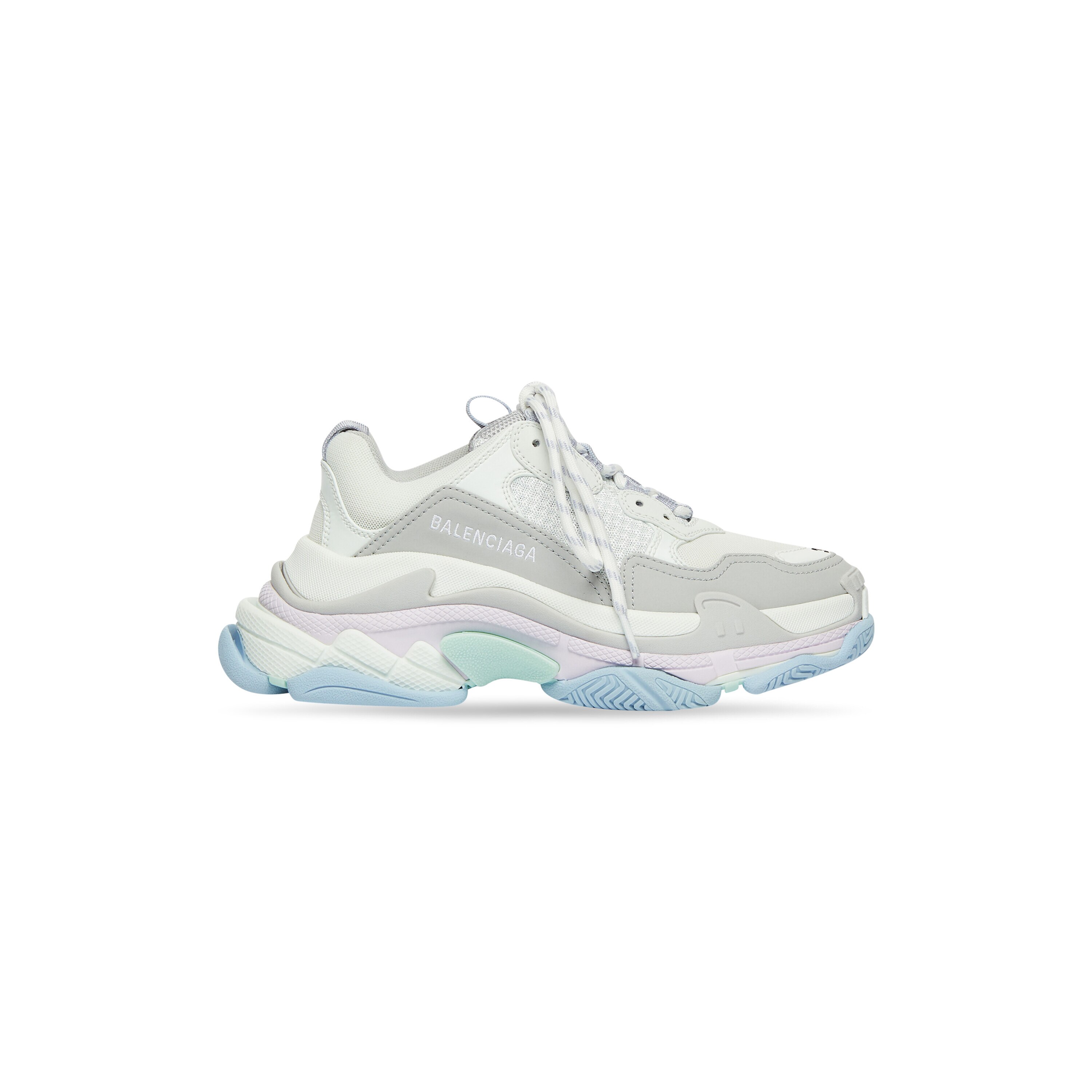 Women's Triple S in White/blue | Balenciaga US