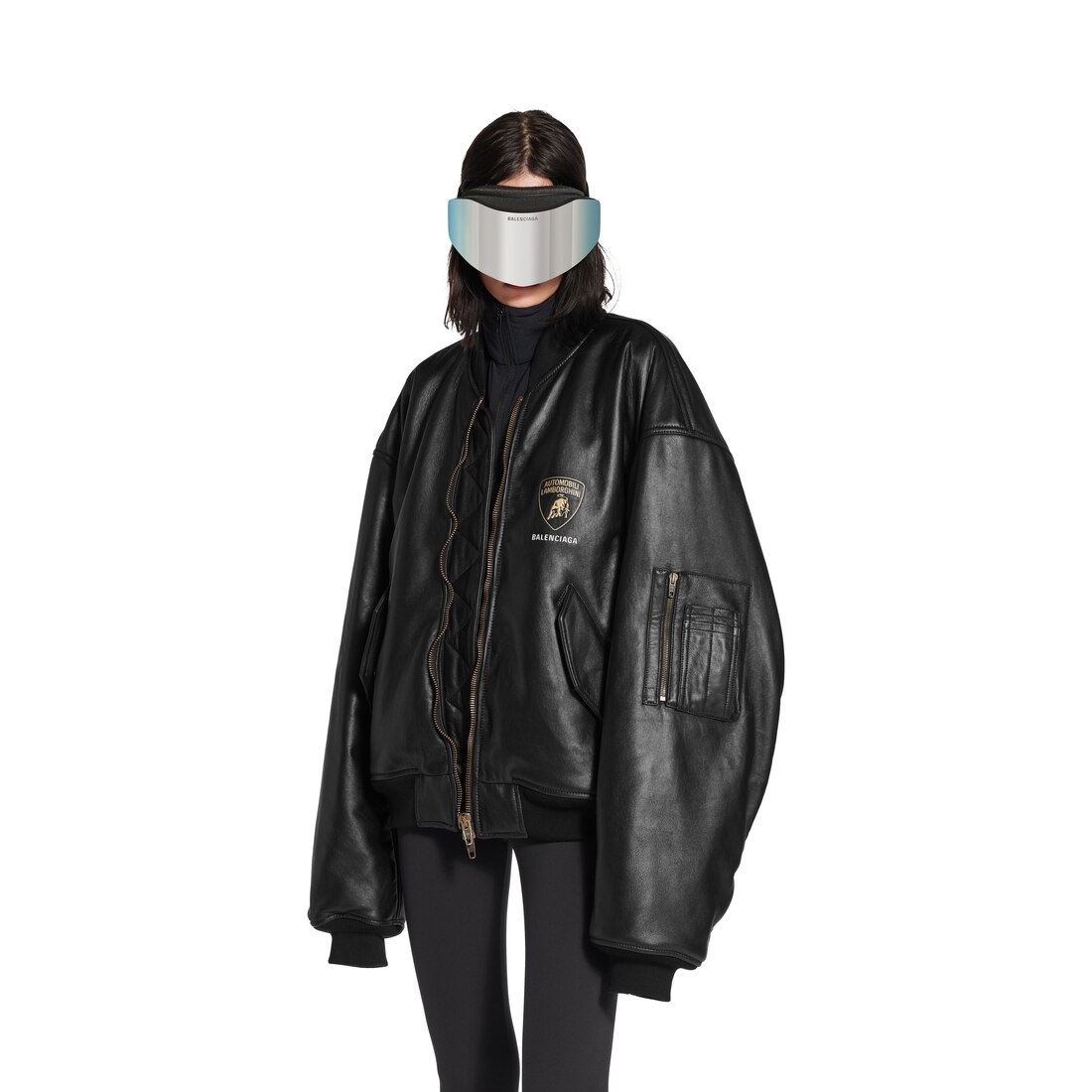 【BALENCIAGA】ランボルギーニ コットン パーカー Balenciaga I Automobili Lamborghini Oversized Bomber in