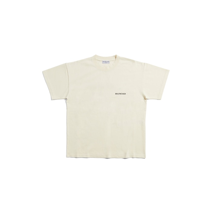 camiseta balenciaga back medium fit