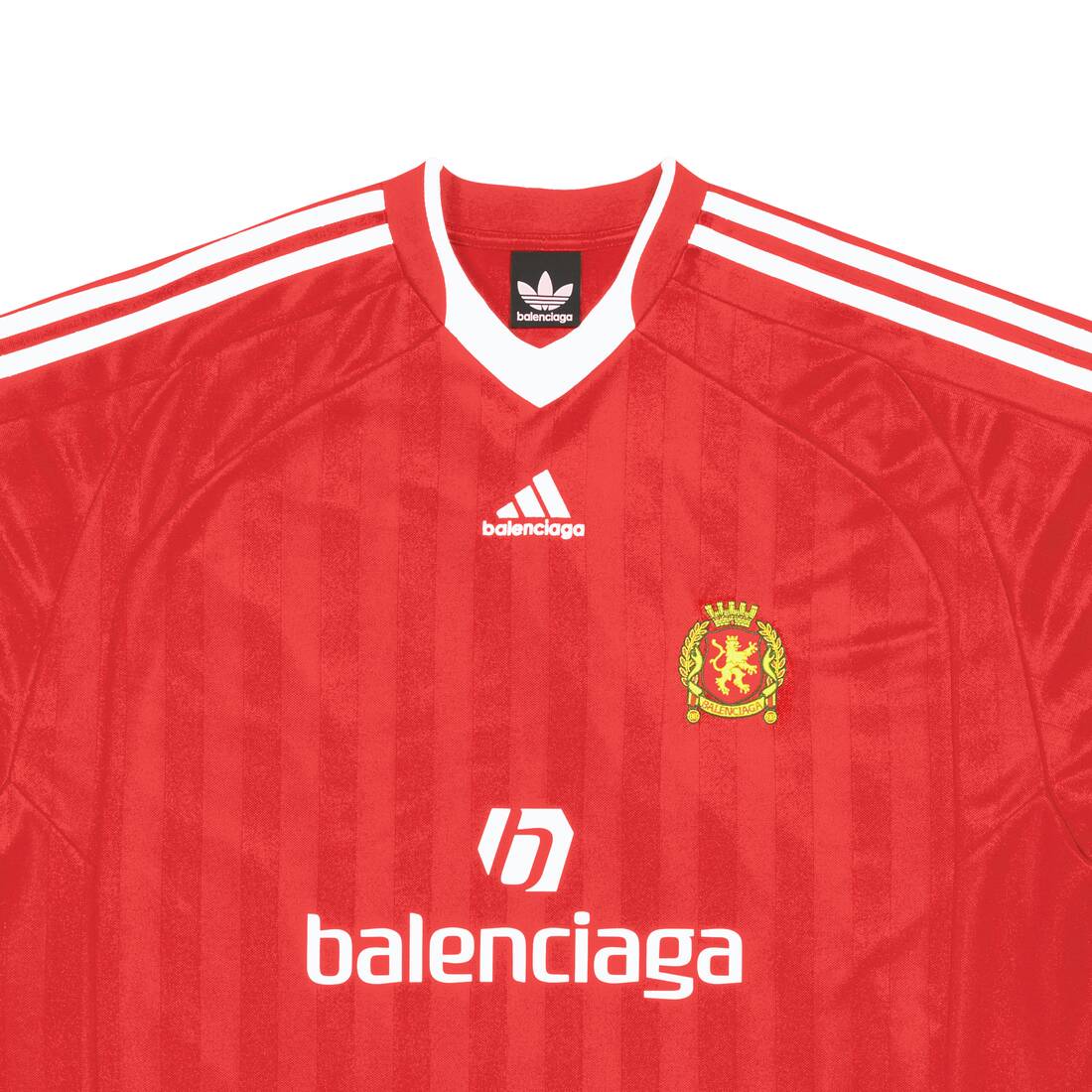 Balenciaga / Adidas Soccer T-shirt Oversized in Red