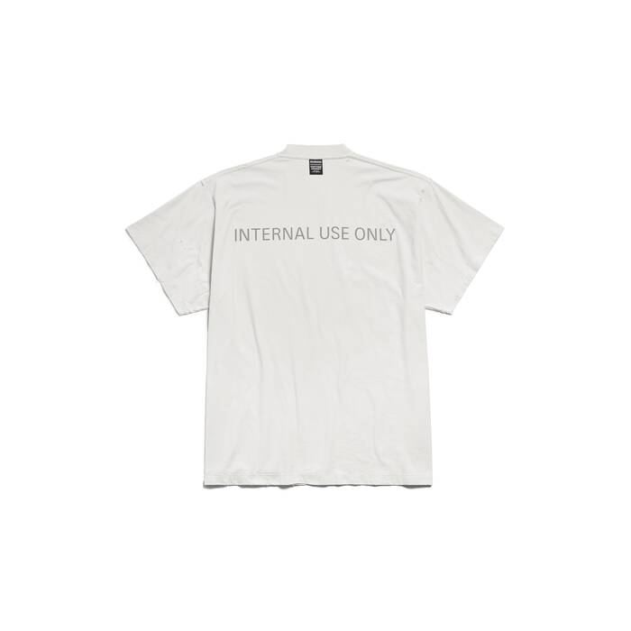 internal use only inside-out大廓形t恤