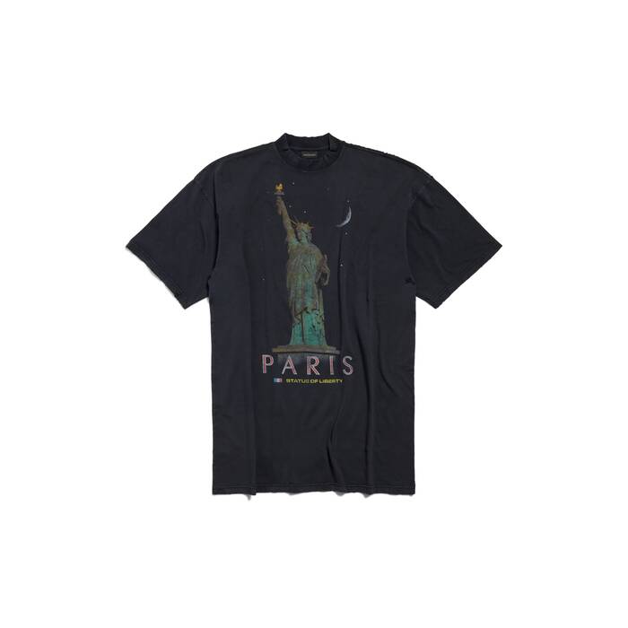 paris liberty t-shirt dress