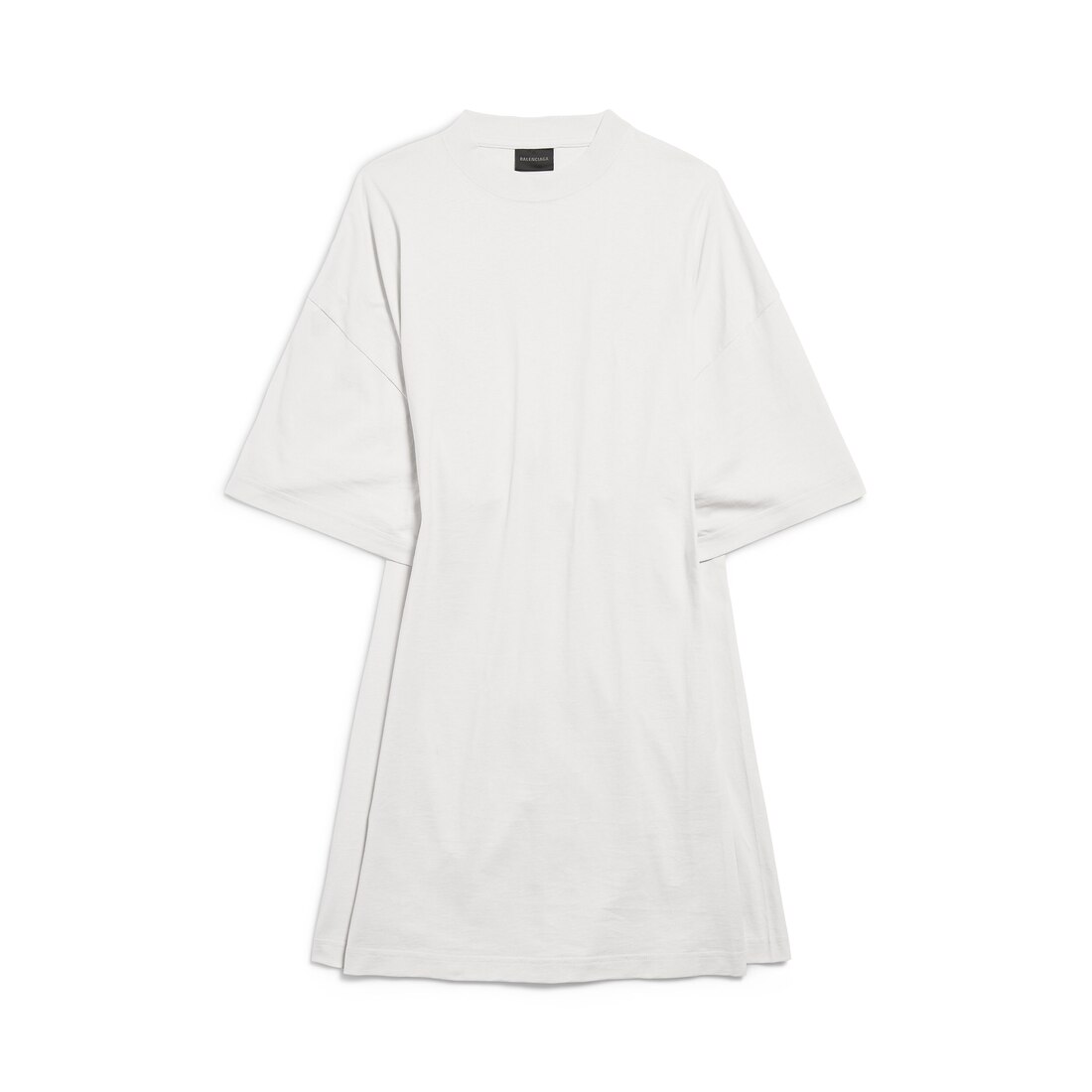 ワンピース BALENCIAGA Woman Dress White 837569TSVE7 9012 Women's Semi Fitted Dress in Dirty White | Balenciaga SG