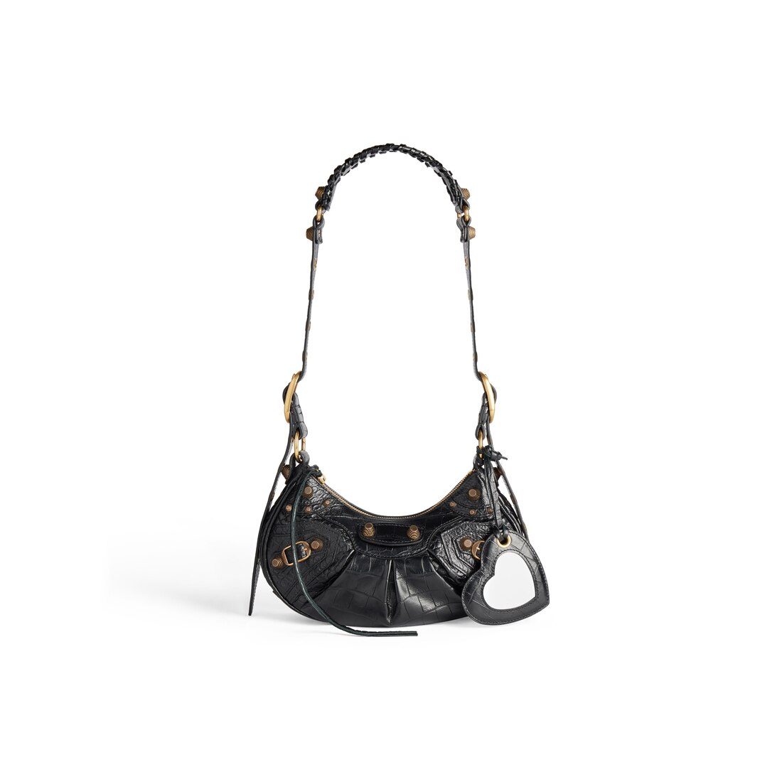 Balenciaga Cagole Xs Leather Top-Handle Bag