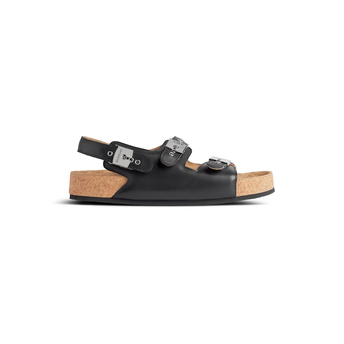 balenciaga i scholl flat sandal