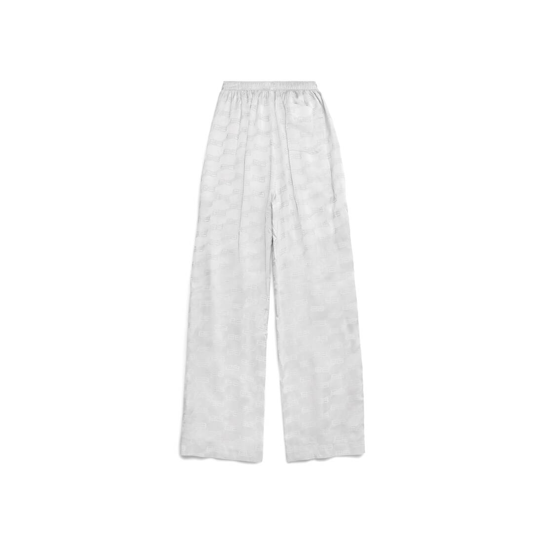 COMME des GARCONS Leaf Lace Wide Pants (Trousers) White S-M | PLAYFUL