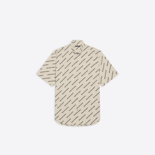 year of the tiger typo short sleeve shirt normal fit