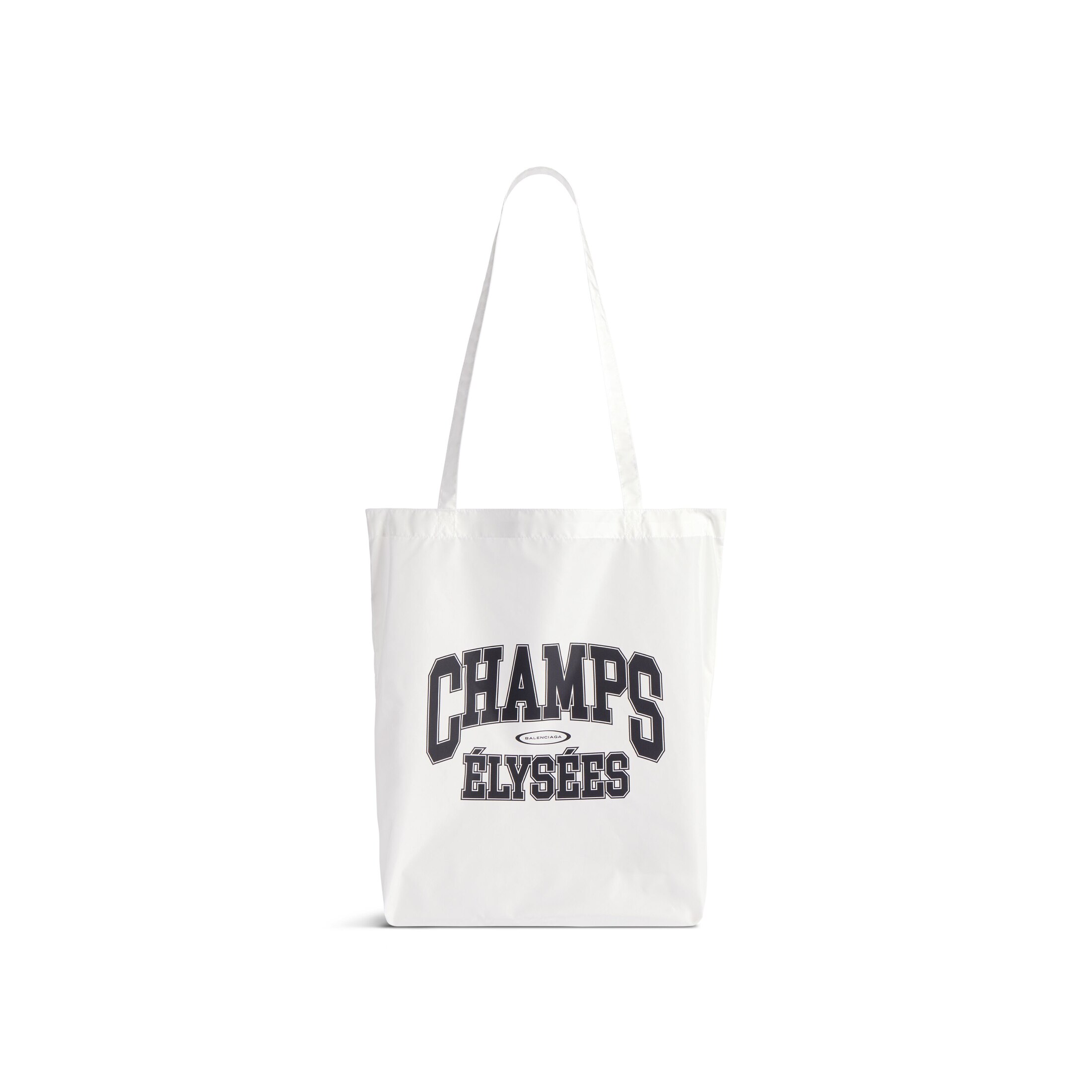 Balenciaga Souvenir Medium Shopping Tote Bag - White - Unisex - Polyamide