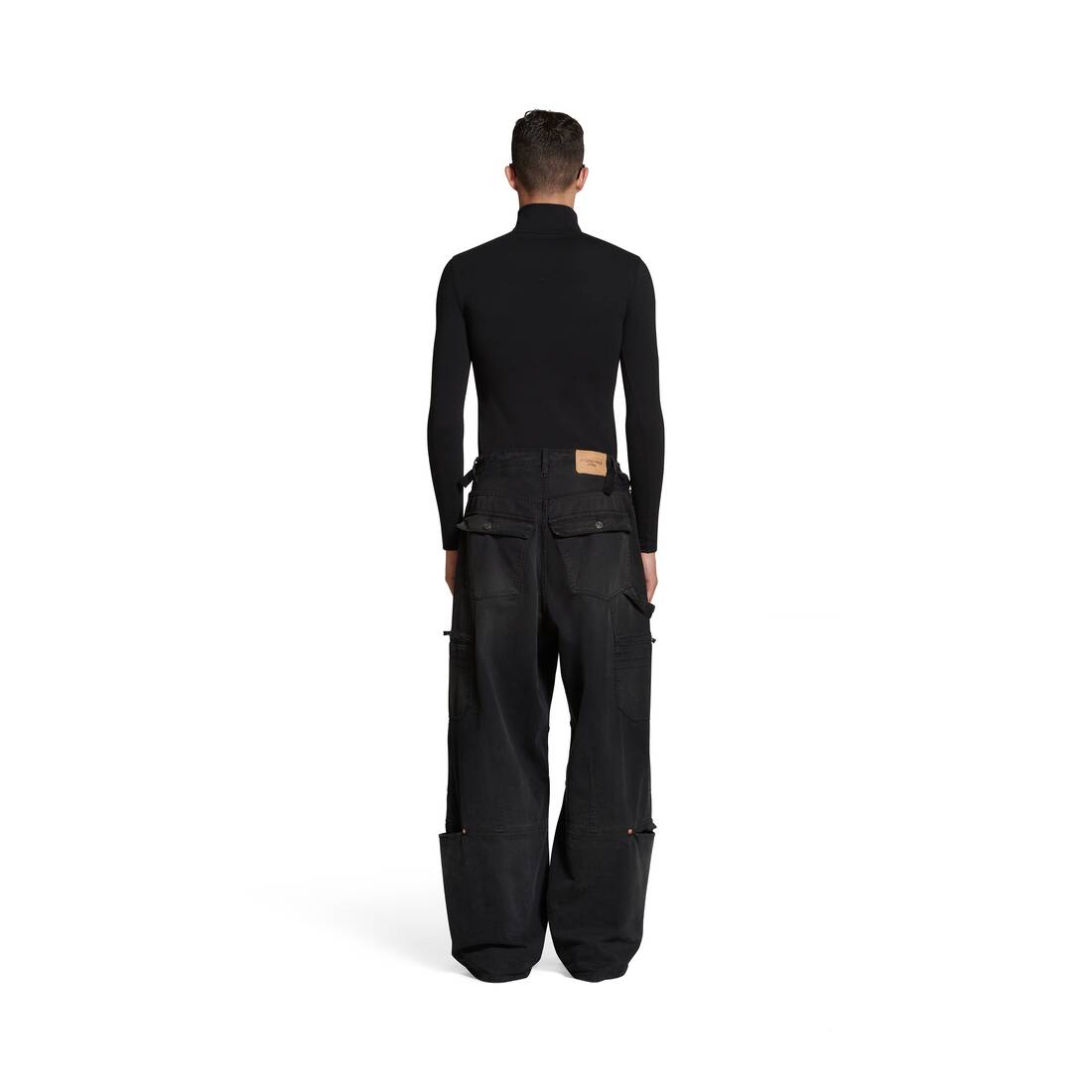 Cargo Pants in Black - Main Image