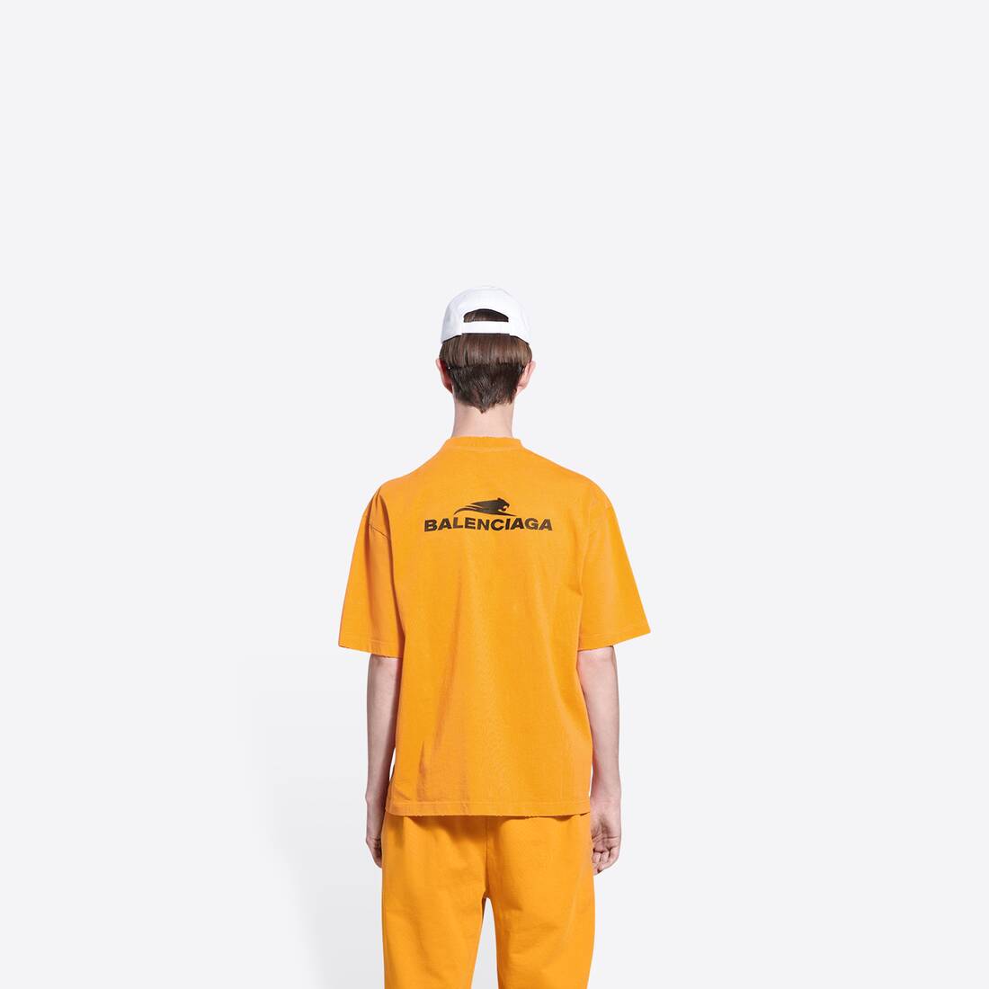 Men's Year Of The Tiger T-shirt Medium Fit in Orange