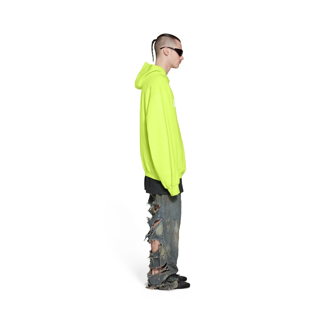 Balenciaga hoodie neon online green