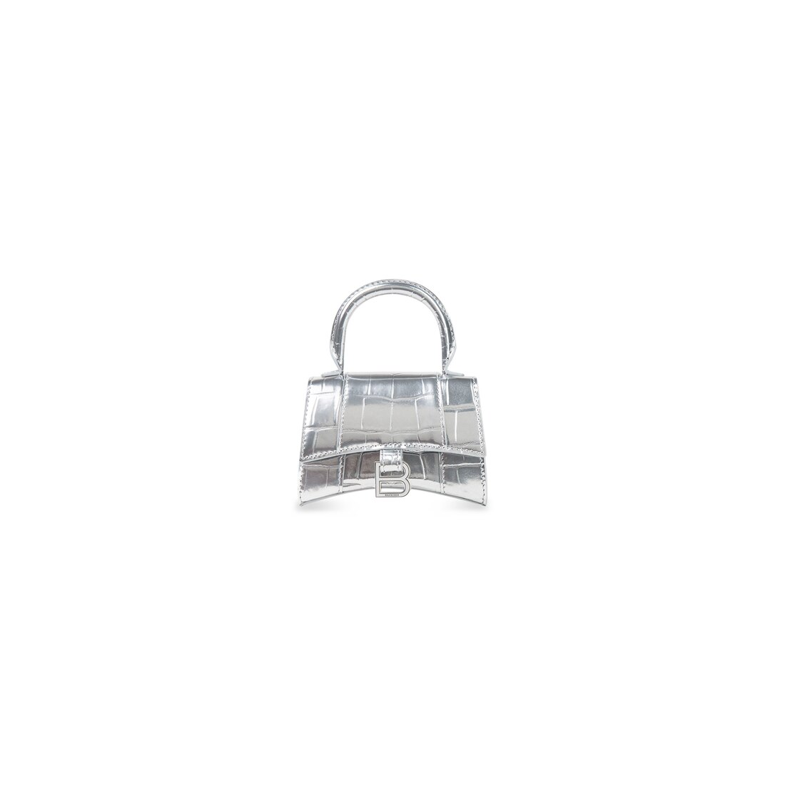 Balenciaga hourglass silver bag Outlet