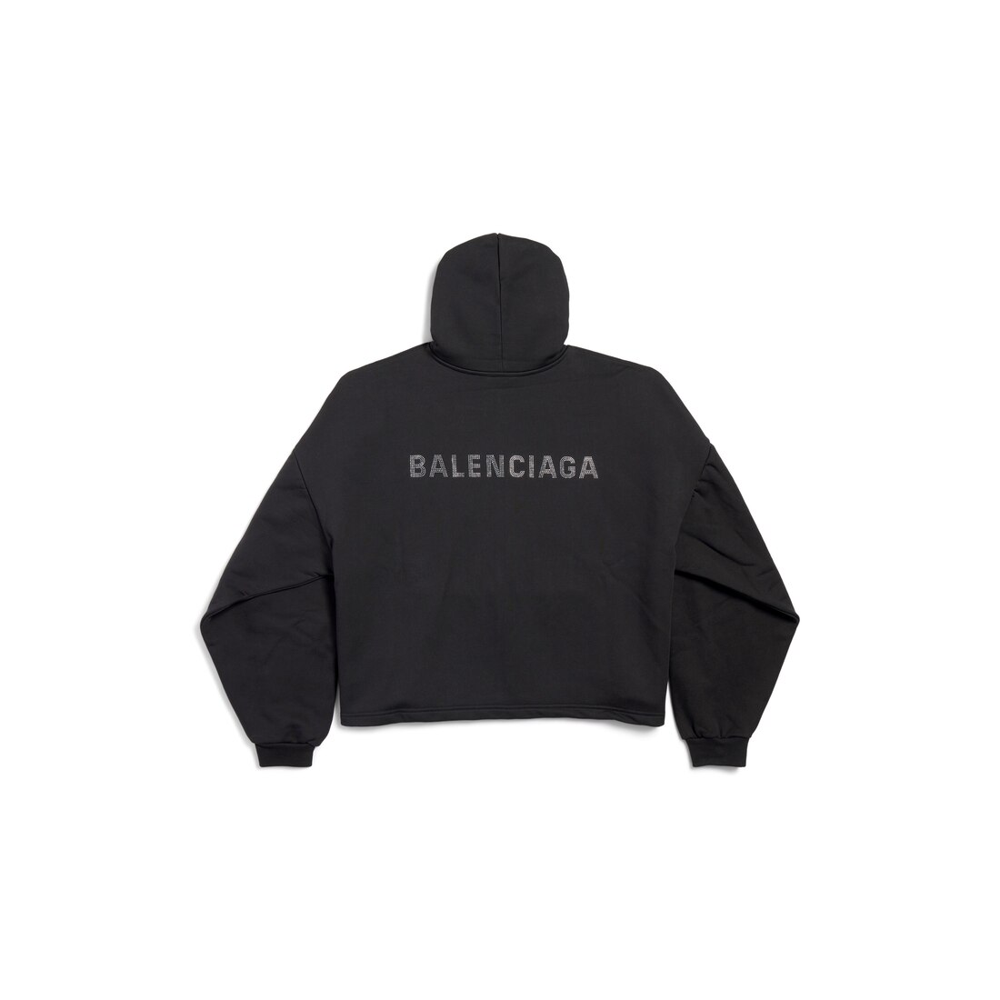 Balenciaga sweatshirt womens black online