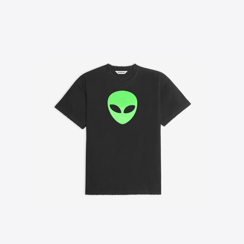 balenciaga alien shirt