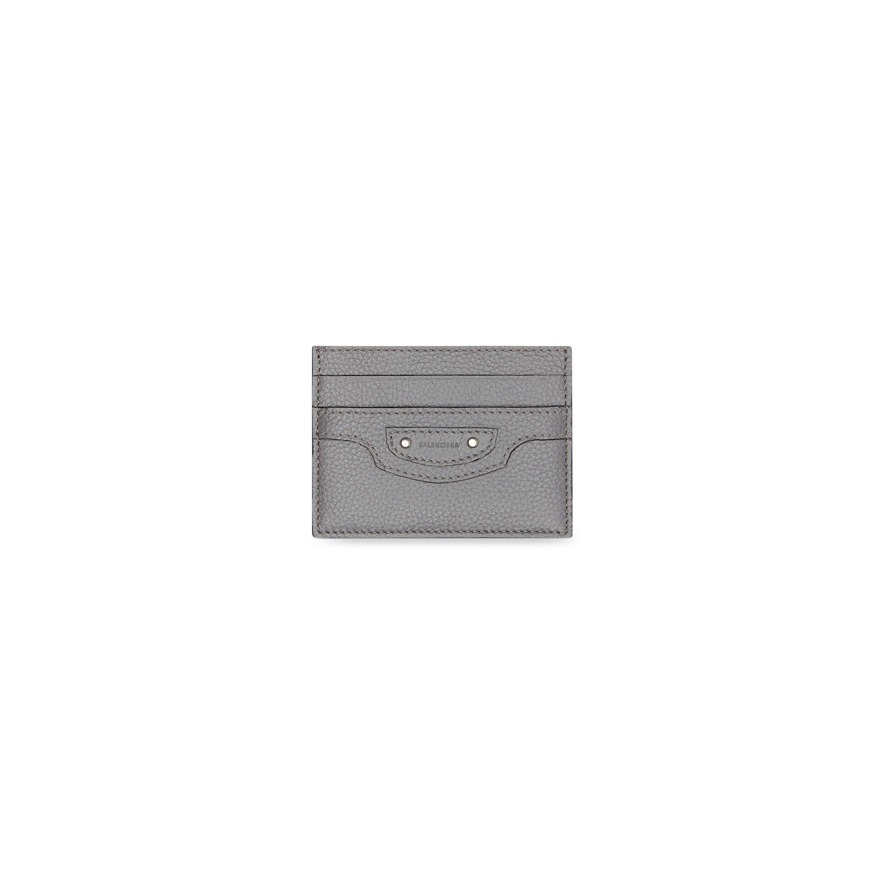 Women's Neo Classic Card Holder in Dark Grey | Balenciaga US