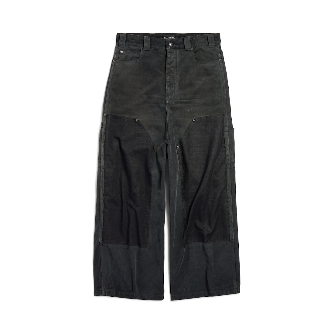 【送料込】BALENCIAGA★Ripped Of スカート ホワイト の ウィメンズ Ripped Off Baggy パンツ スニーカー
