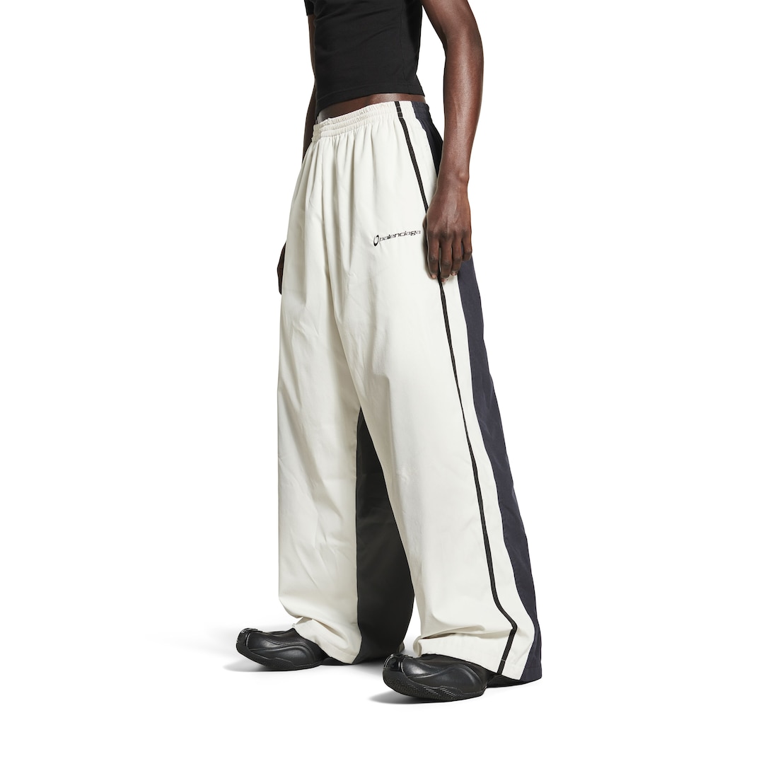 ホワイト の ウィメンズ 50/50 Tracksuit パンツ スニーカー ホワイト の ウィメンズ 50/50 Tracksuit パンツ スニーカー