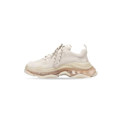 triple s trainers clear sole