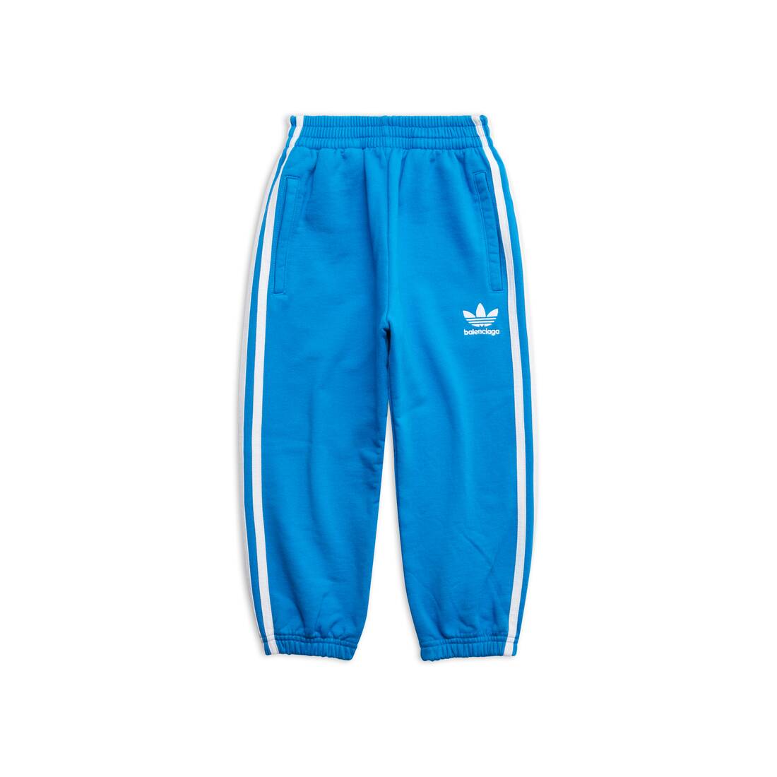 Kids Balenciaga / Adidas Sweatpants Blue Balenciaga US