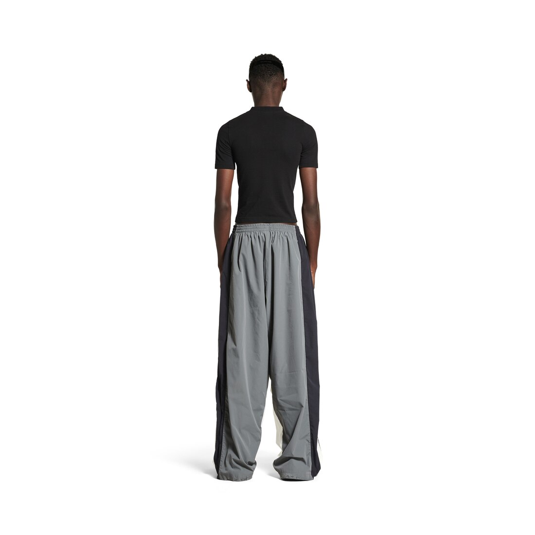 Men's 50/50 Tracksuit Pants in White/grey