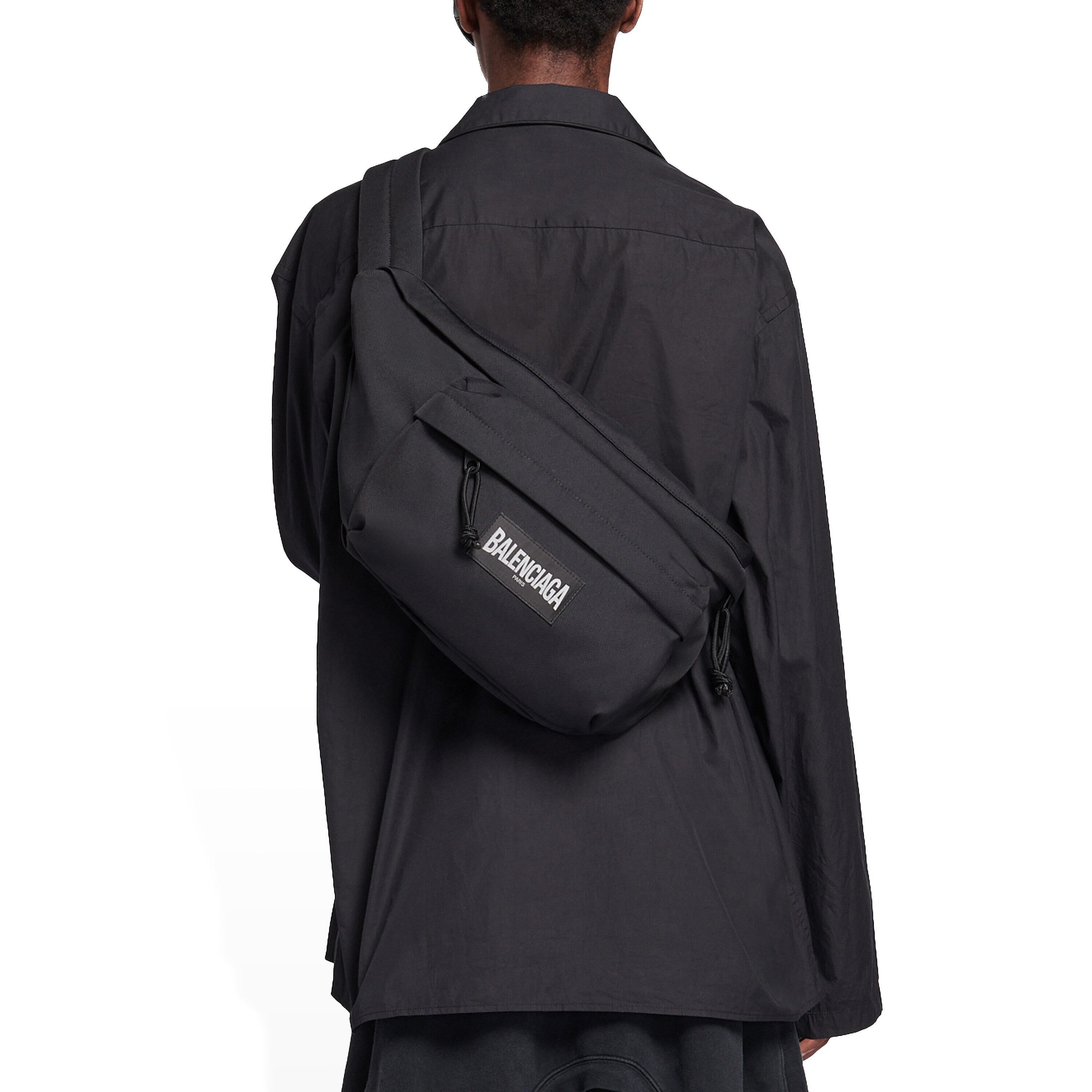 Men's Oversized Xxl Beltpack in Black | Balenciaga NL