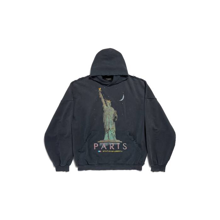 paris liberty oversized hoodie