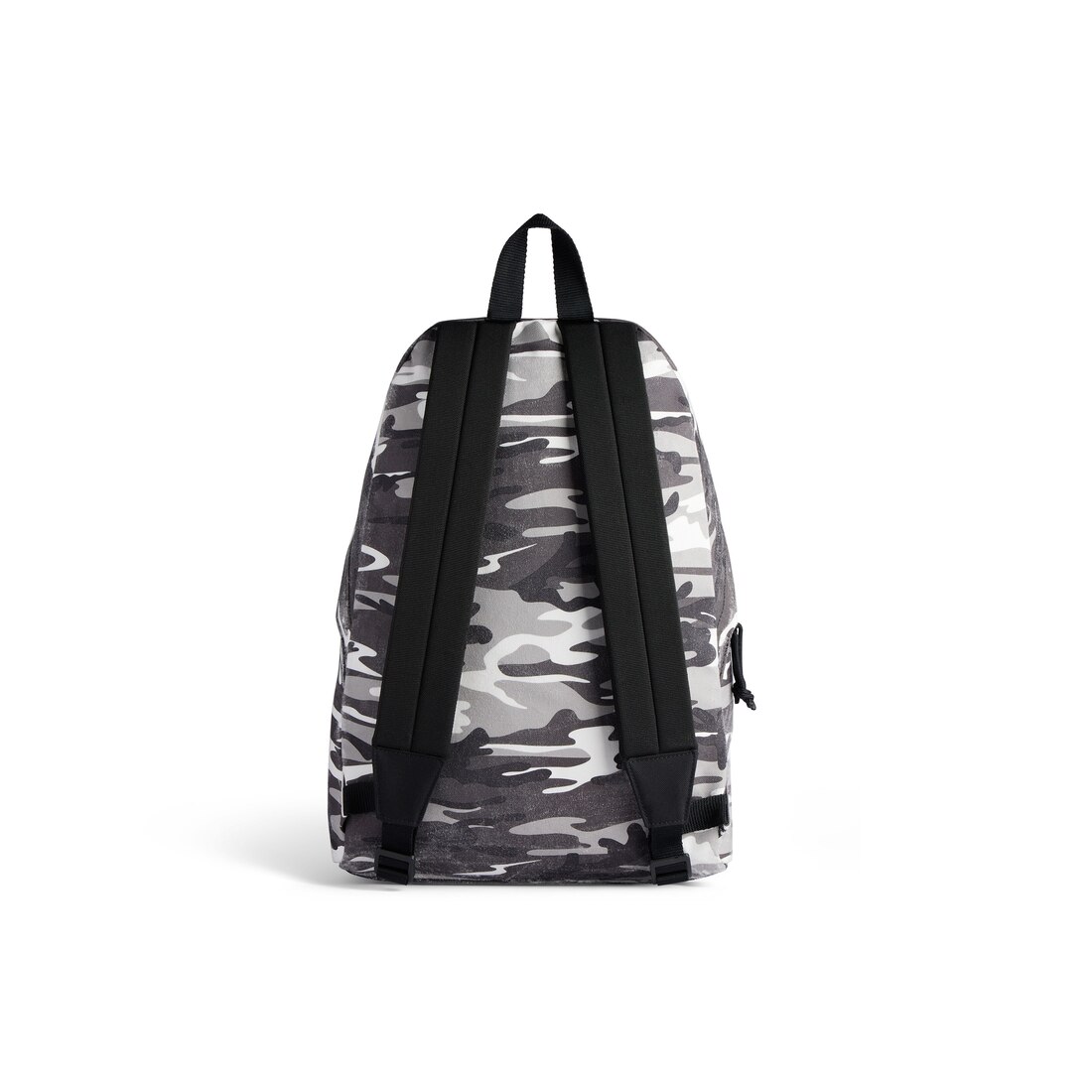 Men s Explorer Backpack Camo Print in Grey Balenciaga US