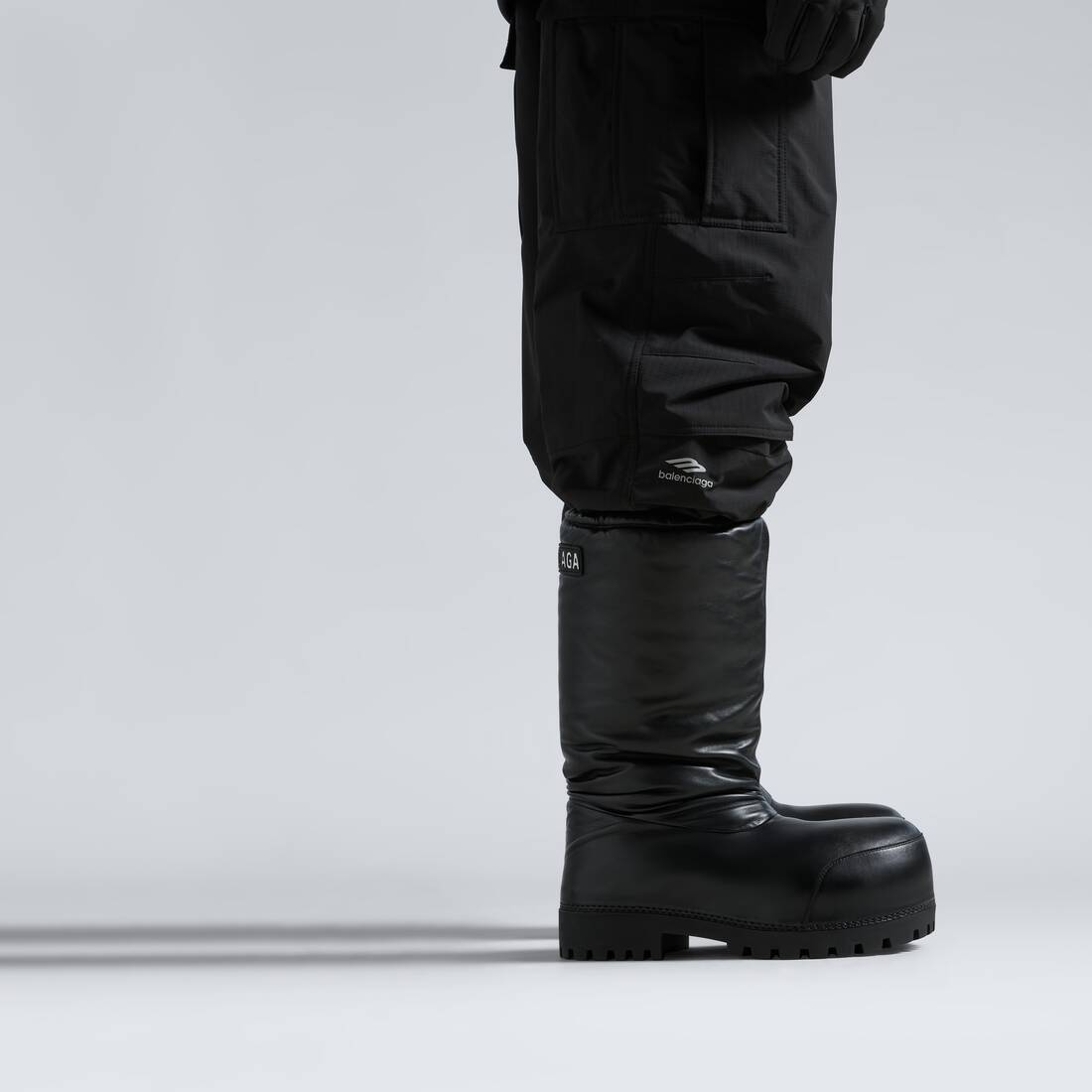 Men's Skiwear - Alaska High Boot in Black | Balenciaga NL