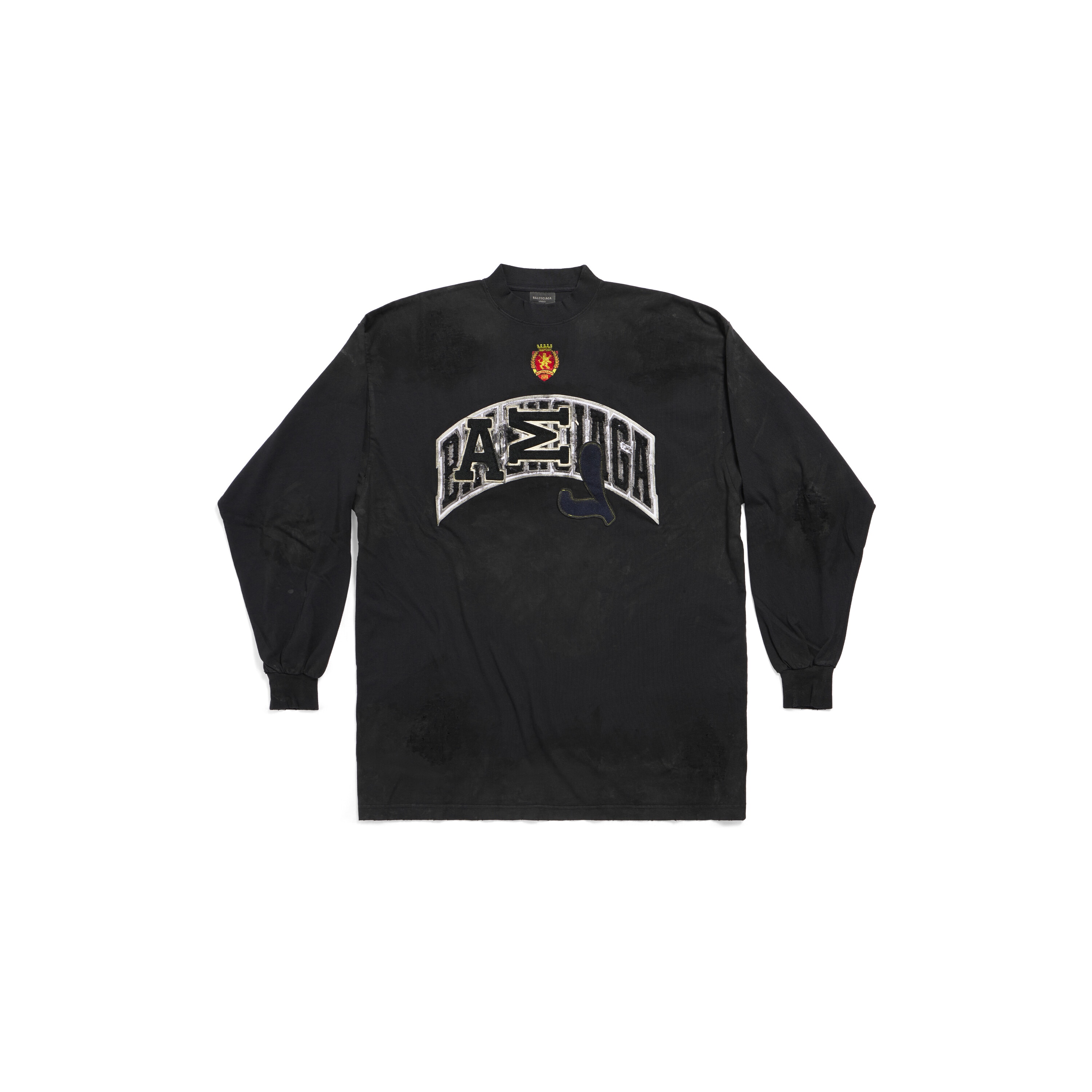 skater long sleeve t-shirt oversized