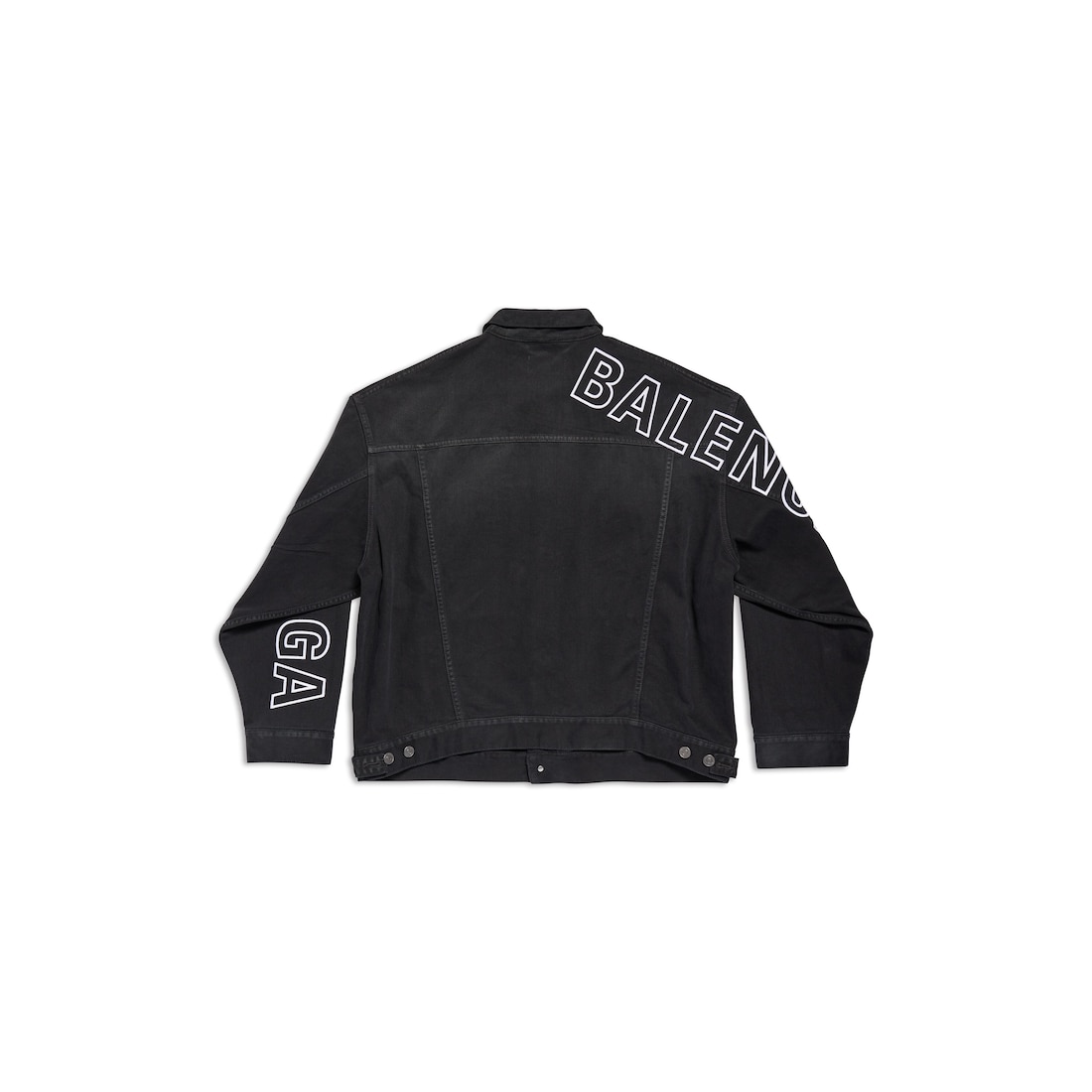 Fashion balenciaga jacket black