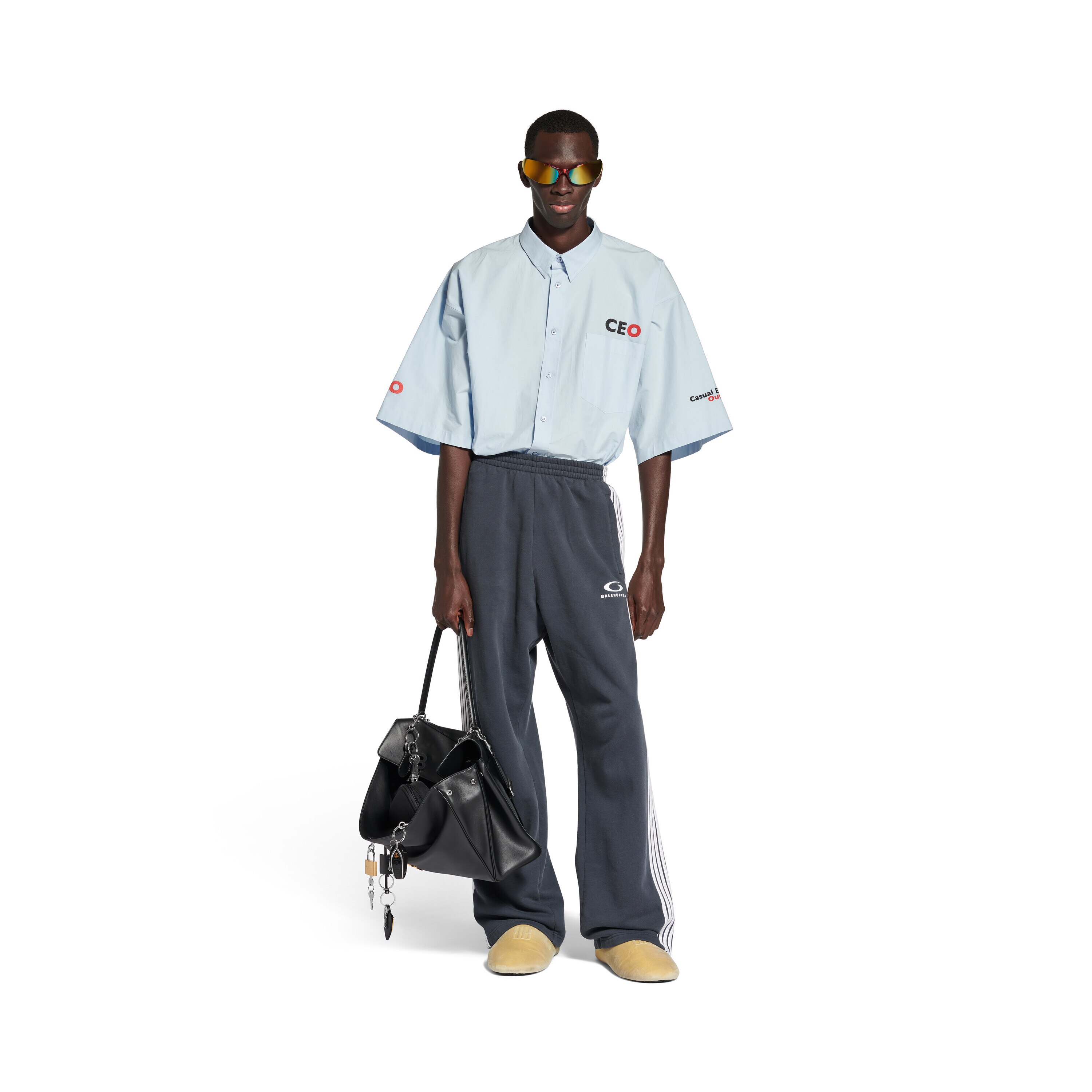 ホワイト の ウィメンズ CEO Uniform Logo ショートスリーブ