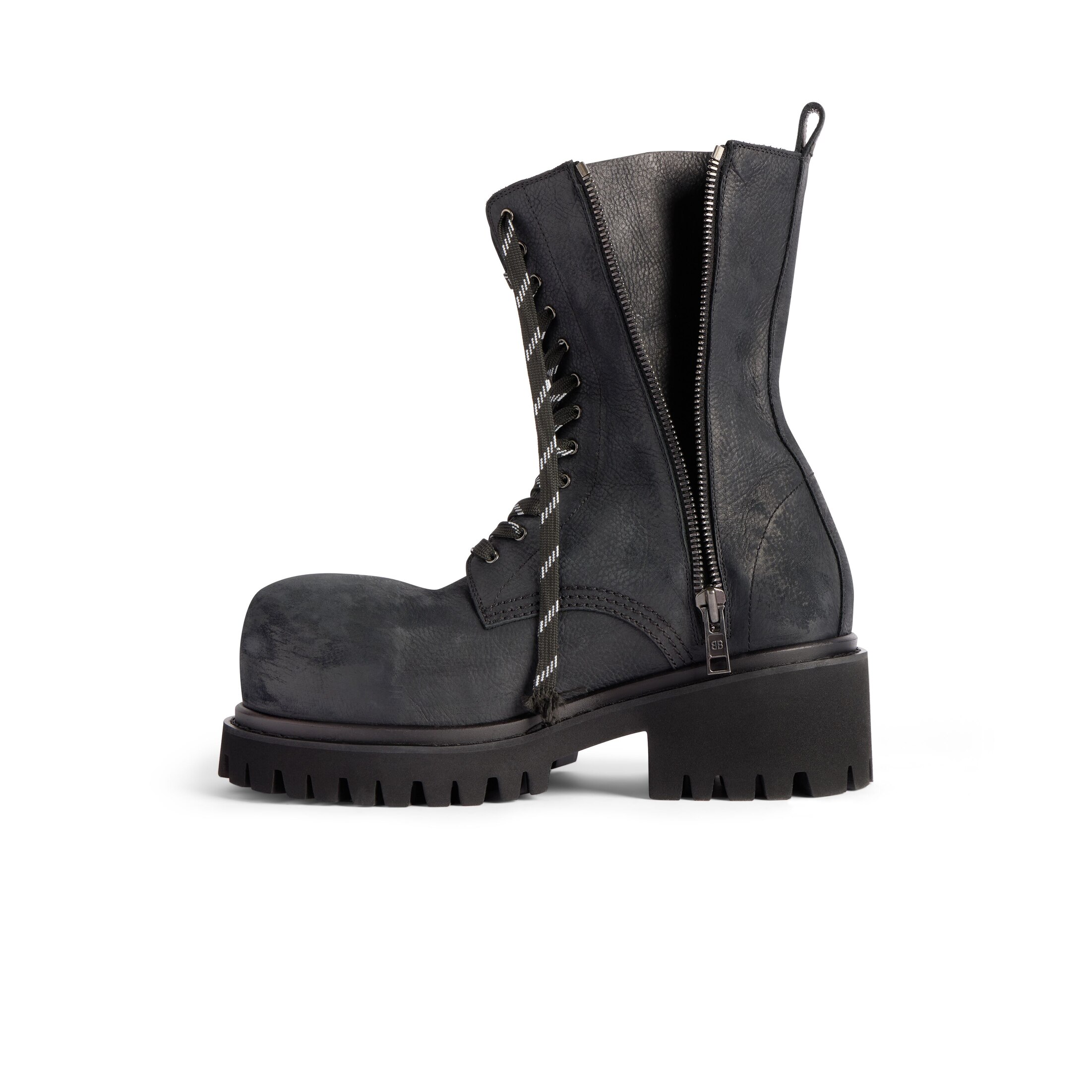 stomper zipped bootie