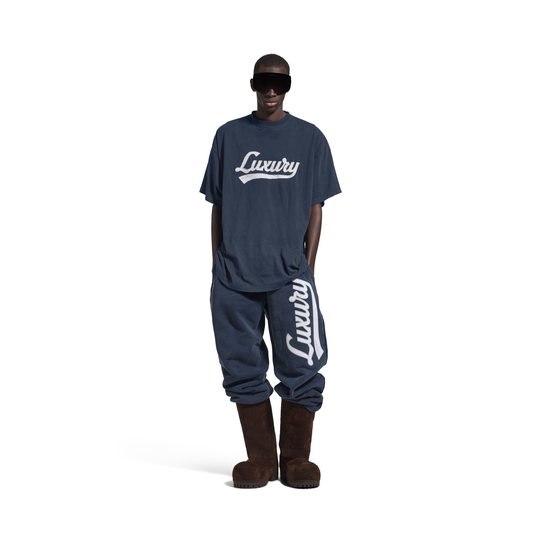 luxury script oversized t-shirt