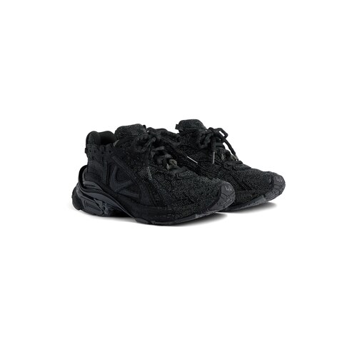 runner trainers with rhinestones