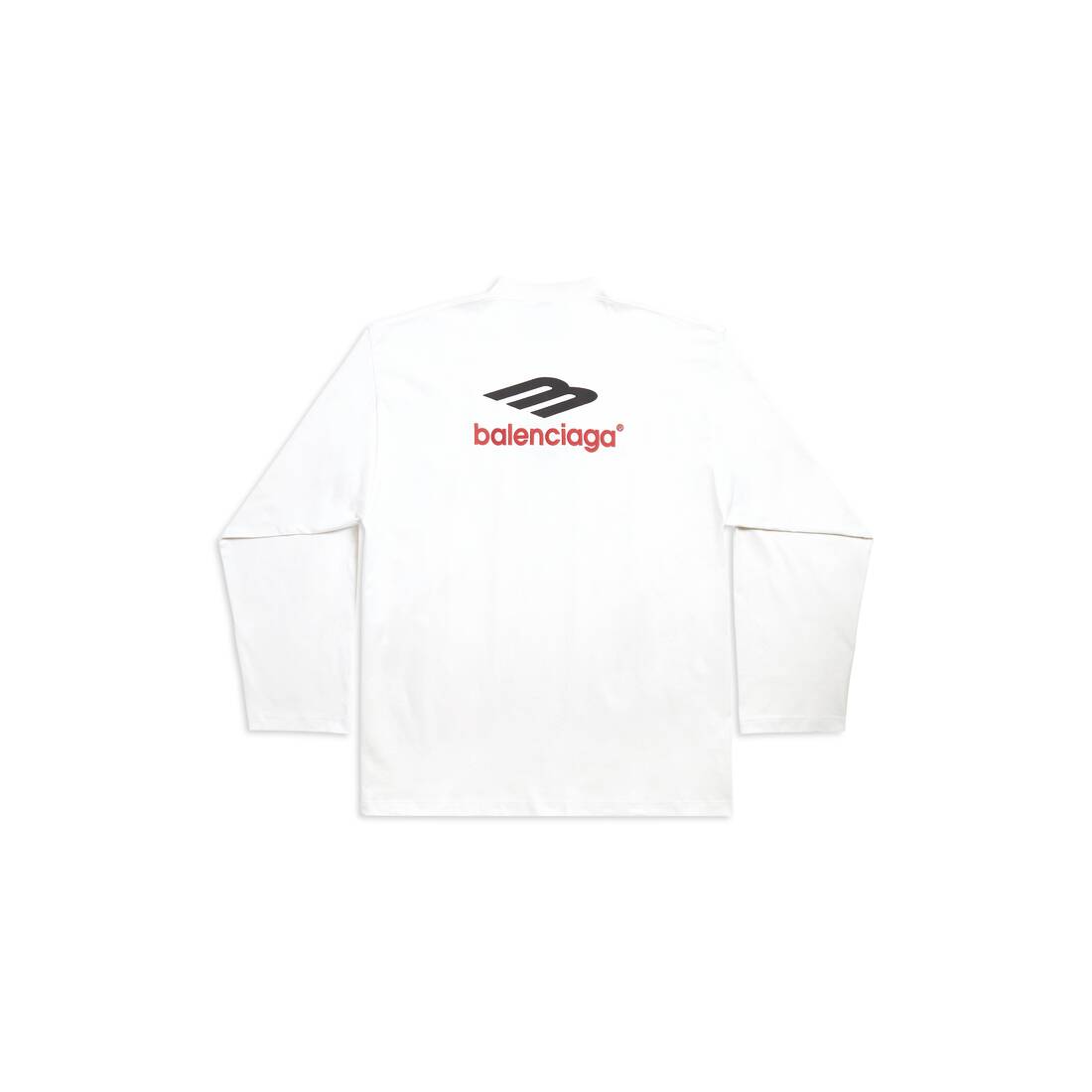 ホワイト の メンズ 3b Sports Icon ロングスリーブ Tシャツ オーバーサイズ