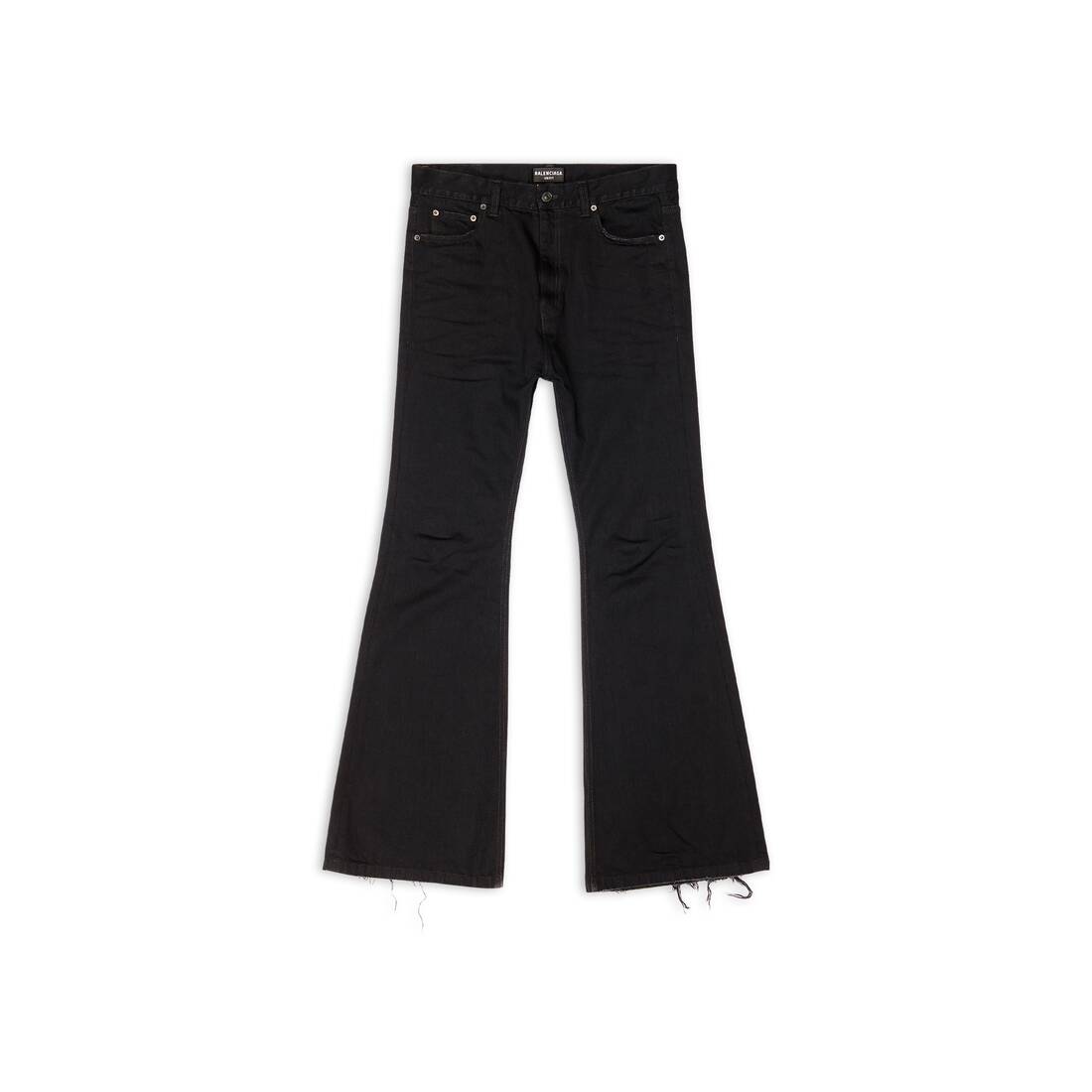 Flared Pants in Black | Balenciaga United States EN - Image 4