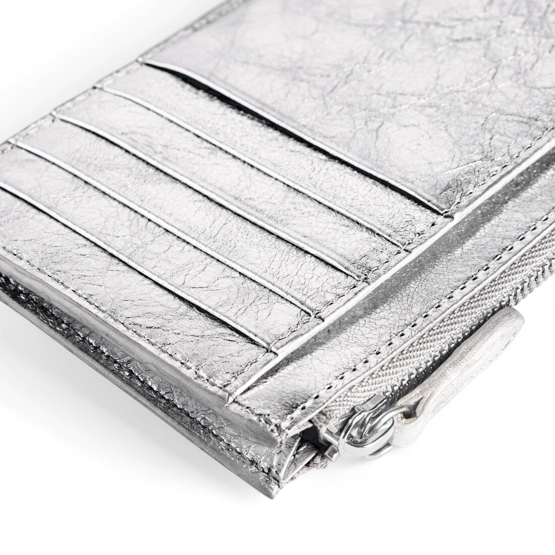 여성의 Le City Long Coin 및 Card Holder in Silver