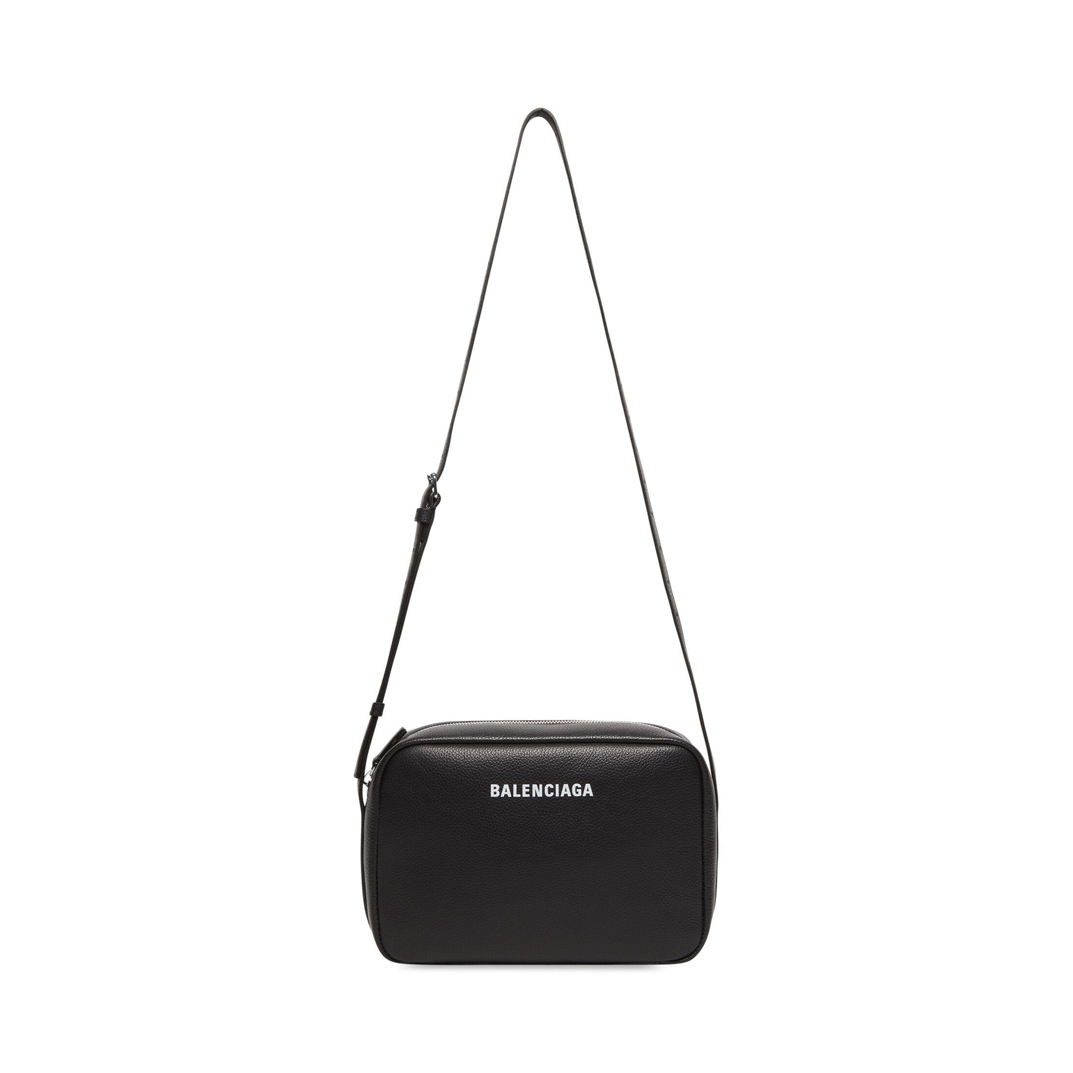 Balenciaga Sac Camera Everyday Moyen Modèle - Noir - Femme - Cuir De Veau